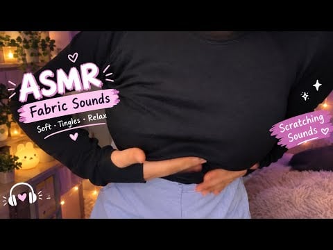 These Fabric Sounds Hit Different! 😳🎧 | Satisfying Scratching ASMR