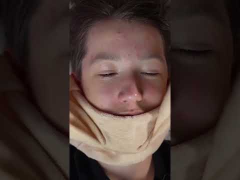 Aesthetician's Soothing Hot Towel Treatment #shorts