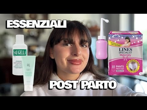 TUTTO QUELLO CHE DOVETE AVERE A CASA DOPO IL PARTO (video preferiti)✅