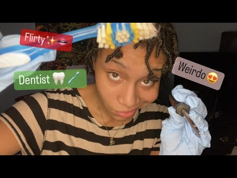 ASMR - Inappropriate Dentist (Diana)