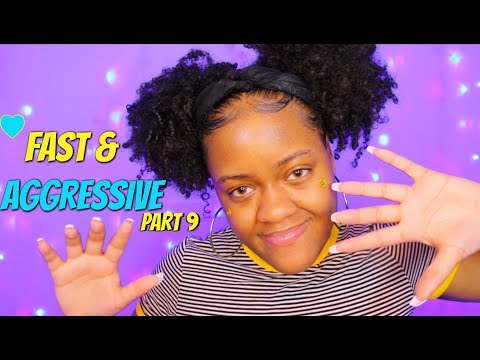 ASMR | ⚡FAST AND AGGRESSIVE TRIGGERS: PART 9 🤤🔥 (CRAZY GOOD!) ♡