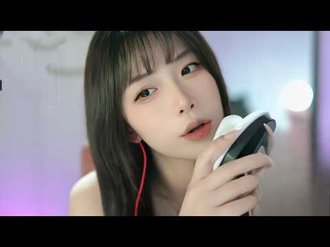 ASMR relax shop I  颜艺 微表情 弹舌 耳语 捂耳