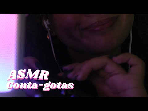 ASMR | Sons com conta gotas e tappings