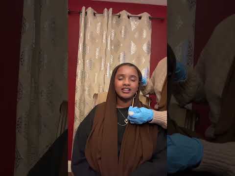 ASMR Sensory Exam On Real Person #asmrshorts