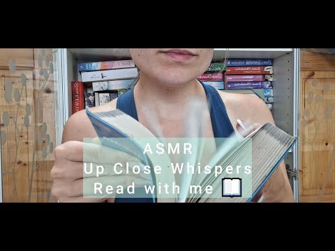 ASMR - Up Close Whispers - Read with me 📖
