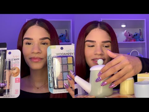 Asmr te maquillo y te peino hasta que te duermas