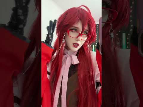 Grell Sutcliff Cosplay💋#cosplay #grellsutcliff #grellsutcliffcosplay #blackbutlercosplay
