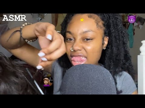 ASMR| Mean “Friend” Does Your Hair In Class Roleplay😈💇🏽‍♀️