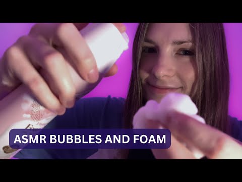 ASMR Bubbles and Foam