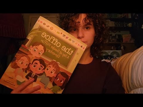 lofi asmr reading you a bedtime story! (soft spoken, whispering, storybook)