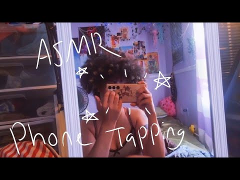 ASMR fast camera/phone tapping(no talking) lofi