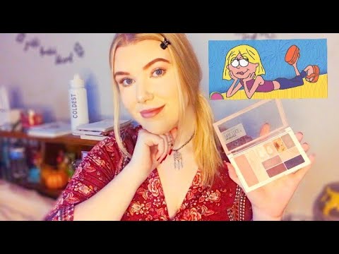 ASMR Lizzie McGuire Does Your 2000's Makeup (soft spoken RP)