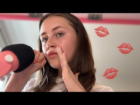 ASMR: Up close: Hand kisses + bruit de main.✨