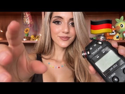 ASMR zum Einschlafen (for sleep) German ASMR !🇩🇪 personal attention & whispering 