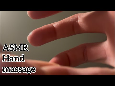 ASMR 🌙 Close-up hand massage - Massage movements, soft focus (no talking)