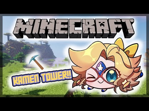 ⛏️ Let's Build Kamen Tower 🟩 Minecraft!