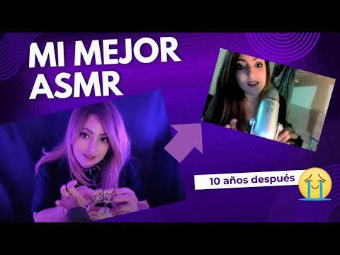 Mi MEJOR ASMR 3D☆10 años después🎉Floam,cubitos,susurros