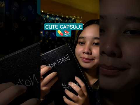 ASMR Lofi Cute Capsule 💊 Book Tapping ~ #asmr #books #tapping
