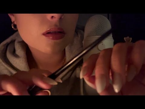 Soft Face Tracing ASMR | Clicky Whispers & Unique Tools