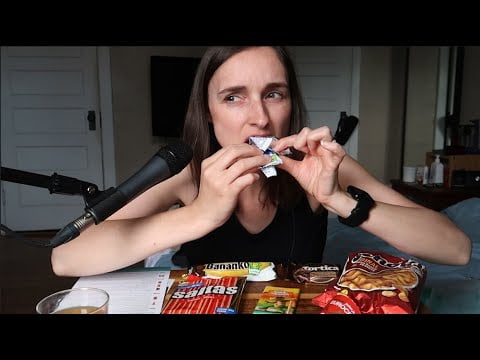 Eating Snacks From Serbia & Croatia! ASMR Soft Spoken ~ Crinkles & Crunchy Sounds