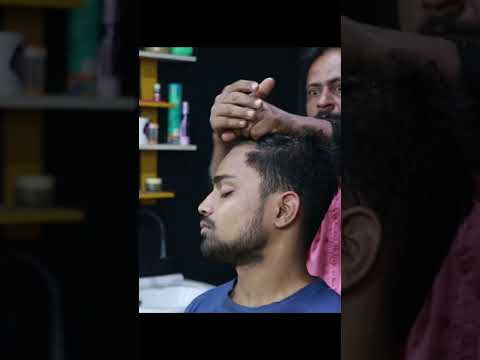 Relax Bro Relax | The Big Eyes Barber Is Here | ASMR Cracking Tappinmg Massage #shorts