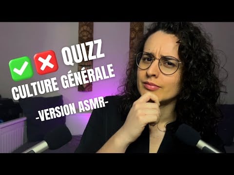 ASMR FR | 20 QUESTIONS DE CULTURE GÉNÉRALE 🎓 (TEST)