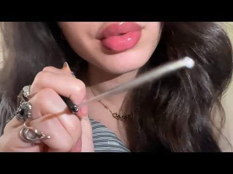 ASMR 💉tatto roleplay for 2 minutes | camera touching | soft talking