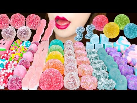 【ASMR】【咀嚼音 】人気のグミ❣️MUKBANG 먹방 食べる音 EATING SOUNDS NO TALKING