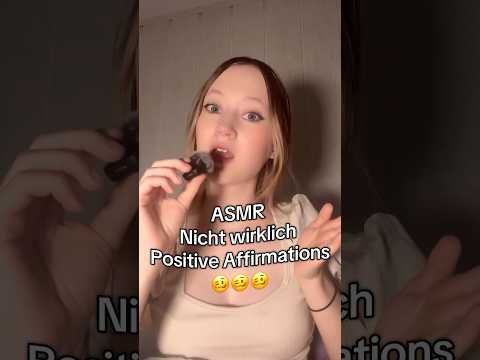 Negative affirmationen ❤️‍🩹🧚🏼‍♀️ #fabricscratching #mouthwhisper #asmr #roleplay #visualtingle