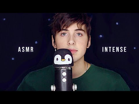 Intense ☁ ASMR Sensitive ☁ Finger Fluttering and Mouth Sounds (male asmr)