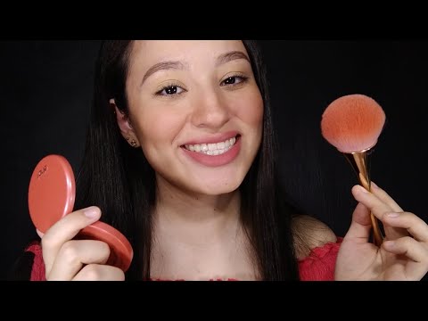 ASMR Español | TE MAQUILLO CON MOUTH SOUNDS