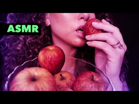 ASMR COMENDO MAÇÃ ATÉ VOCÊ DORMIR | EATING APPLE UNTIL YOU SLEEP