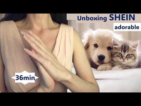 ASMR * Long Unboxing SHEIN avec objets les plus mignons et relaxants