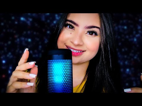 ASMR:TESTANDO MICROFONE NOVO! GATILHOS NOVOS  (máx sensibilidade)