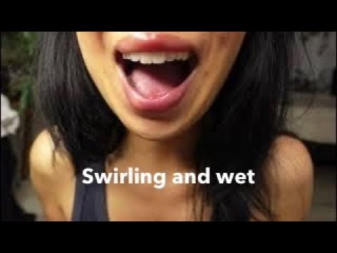 Pov tiny: Tongue Swirling Wet MOUTHSOUNDS ASMR for tiny ears