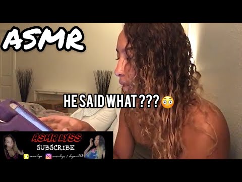 ASMR READING COMMENTS | RELAXING WHISPERS | ASMR LYSS ✨