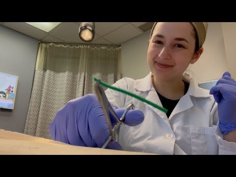 ASMR| Seeing the Gynecologist-Removing Your Nexplanon Birth Control (Real Medical Office Roleplay)