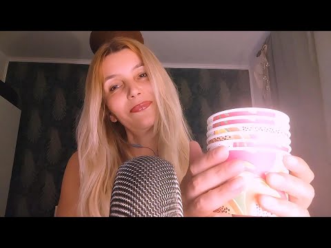 ASMR Plastic Cup Sounds | No Talking