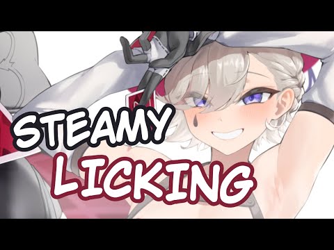 [ASMR/耳舐め] Steamy Femboy Goodness! ♡ (Intense Licks, Ear Cleaning)