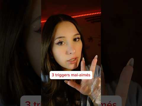 Vraiment ces 3 là je peux pas 😪 #asmr #asmrtriggers #asmrfrançais #asmrtist #asmrvideo