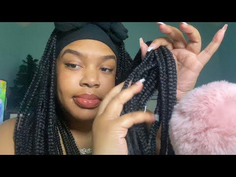 ASMR | Playing With My Braids 🎀 | brieasmr