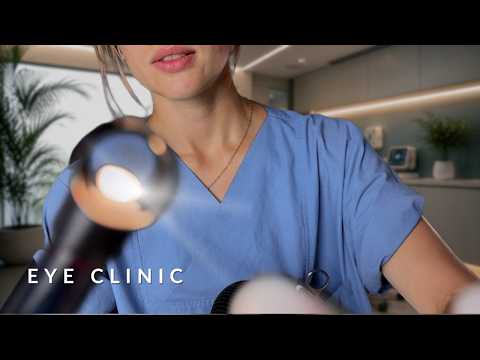 ASMR | Medical RP Eye Exam - Vision Treatment with Effects
