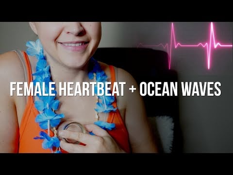 Happy Heartbeats On The Beach | Female Heartbeat ASMR