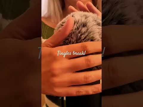 Tingles break, 1 minute to melt your brain! #asmr #tingles #fingerfluttering