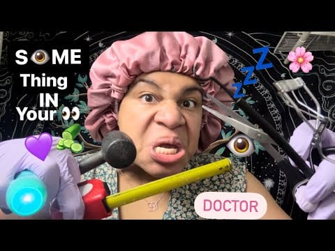 ASMR - Something Is Stuck In Your Eye 👁️
