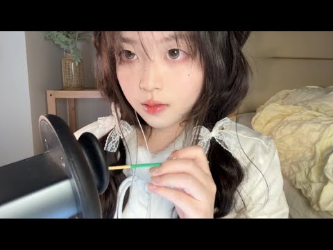 ASMR🎧｜[Double Ponytails × Immune Challenge] High-quality ear cleaning!