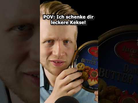 ASMR - POV: Ich schenke dir leckere Kekse! #shorts #asmr #roleplay #deutscheasmr