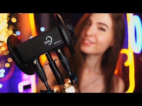 Новый микрофон 3DIO PRO ll Asmr / засыпай под мой шёпот в наушниках)