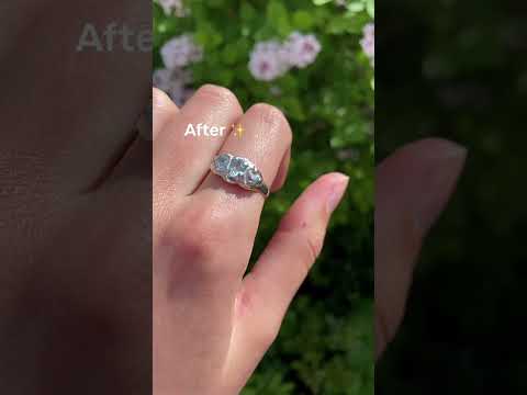 3 birthstones for each member of the family. Memories to last. #jewelrymaking #ring #birthstones