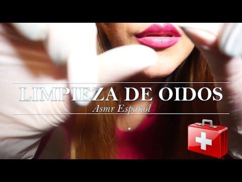 ⭐️ ASMR ESPAÑOL ⭐️ ❤️ Limpieza de oidos ❤️ Ear cleaning ❤️ Doctora Sasha